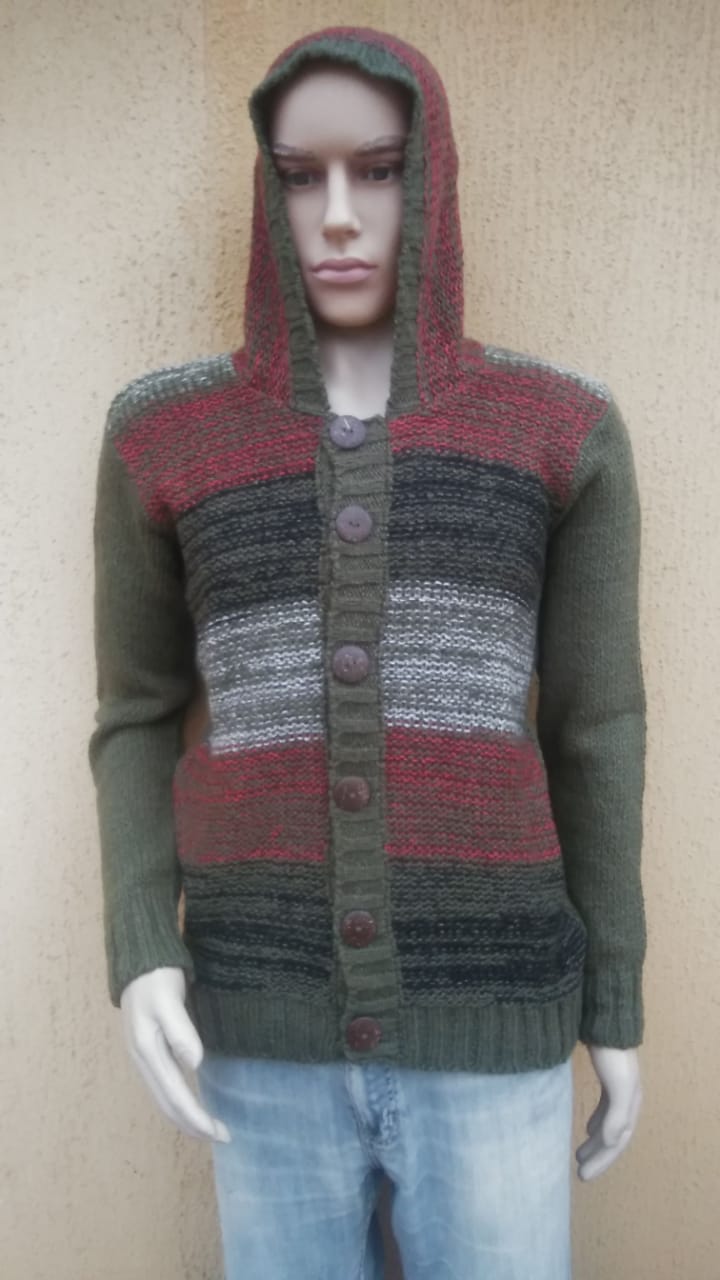 chaleca con gorro